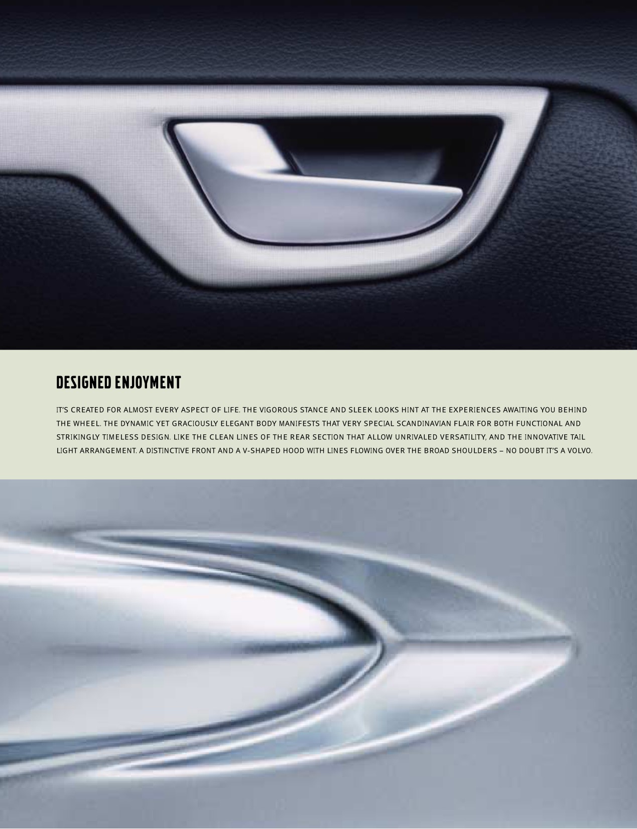 2004 Volvo V70 Brochure Page 1